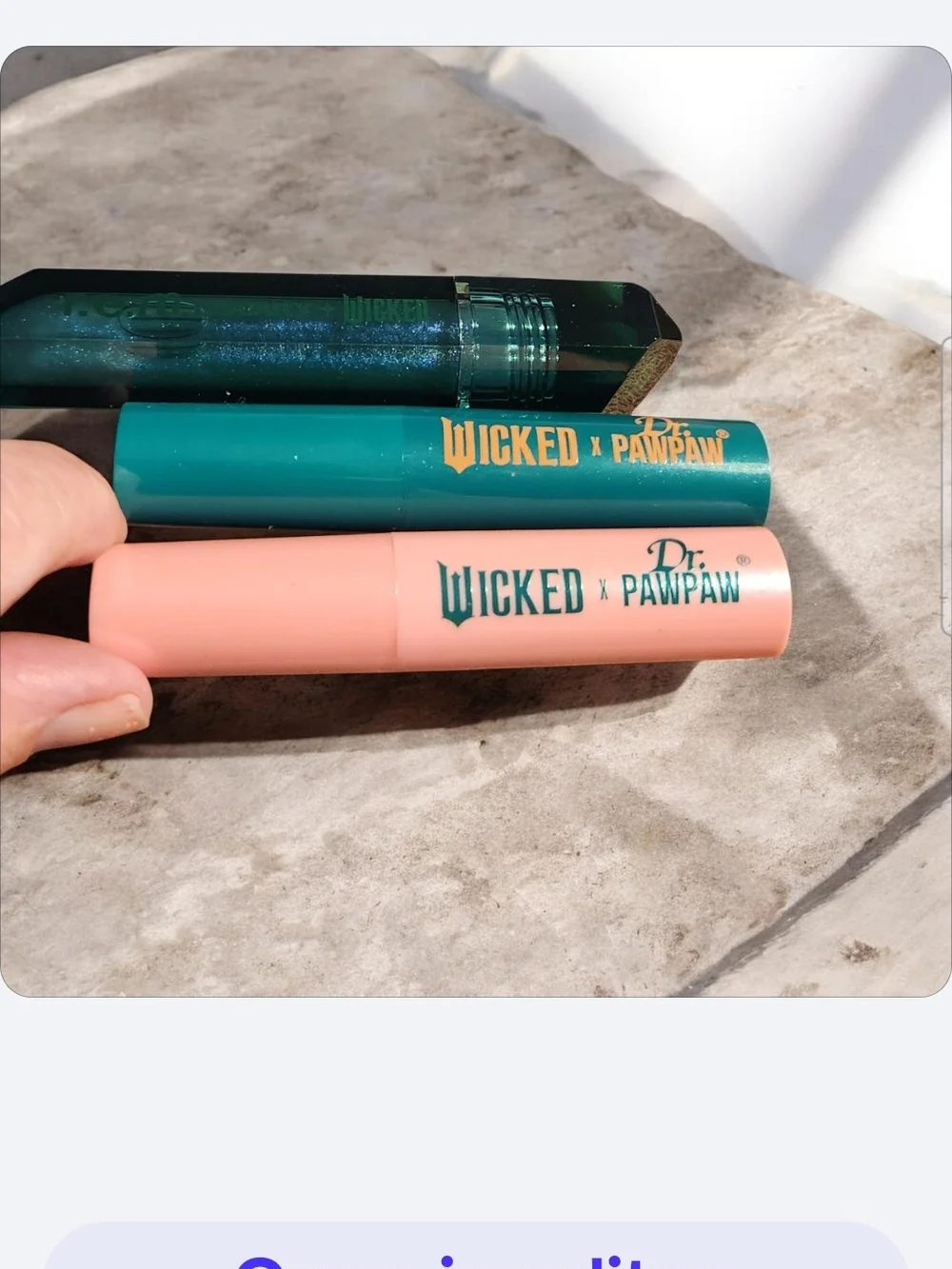 Wicked Lip Oil & 2 Lip Balms ■ New No Boxes》 Read Info Below● Firm《